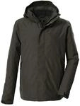Funktionsjacke KILLTEC "KOW 1 MN JCKT", Herren, Gr. S, olivgr&uuml;n, Obermaterial:...
