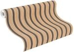 Rasch Papiertapete "Papiertapete mit Holzpaneelen in Braun" Holz glatt