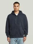 G-STAR Longpullover "Washed Loose Full Zip Hoodie"