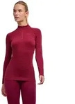 Langarmshirt FALKE "FALKE Langarmshirt", Damen, Gr. XS, rot (merlot (8117)),...