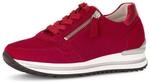 Sneaker GABOR "Sneaker low", Damen, Gr. 37, rot, Schuhe Sneaker
