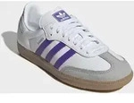 Sneaker ADIDAS ORIGINALS "SAMBA OG", Damen, Gr. 41, lila (cloud wei&szlig;, lila rush,