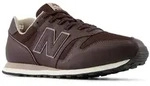 Sneaker NEW BALANCE "373", Herren, Gr. 42,5, braun (schwarz coffee), Leder, Textil,