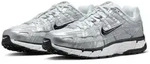 Sneaker NIKE SPORTSWEAR "WMNS P-6000", Damen, Gr. 40, silber (wei&szlig;, schwarz,