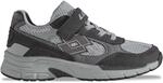 Sneaker LOTTO, Kinder, Gr. 25, grau (grau, leuchtendesgrau), Kunstfaser, Synthetik,