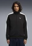 PUMA Trainingsjacke "T7 FOUNDATION POLY TRACK JACKET" ohne Kapuze mit Stehkragen, mit