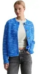 Cardigan MARC O'POLO DENIM "aus weichem Wolle-Mix", Damen, Gr. XXS, pale cobalt,