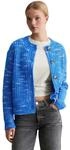 Cardigan MARC O'POLO DENIM "aus weichem Wolle-Mix", Damen, Gr. XXS, pale cobalt,