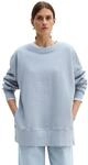 Sweatshirt MARC O'POLO "mit recycelter Baumwolle", Damen, Gr. XXS, grau horizon,