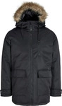 Parka JACK & JONES "JJCHARLIE DETACHABLE FAUX FUR PARKA", Herren, Gr. XS, schwarz,