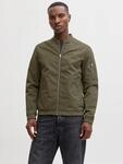 Jack & Jones Blouson "JJERUSH mit Stehkragen und Rei&szlig;verschlusstaschen" ohne Kapuze