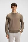 BOSS ORANGE Strickpullover "Kanovano Cotton Cashmere" mit Rundhalsausschnitt