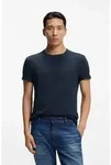 T-Shirt BOSS ORANGE "Tegood", Herren, Gr. L, open blau464, Single Jersey,