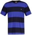 T-Shirt GANT "T-Shirt BAR STRIPE T-SHIRT 1er Pack", Herren, Gr. M, blau (blau