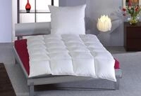 Haeussling Daunenbettdecke + Kopfkissen "Swiss Royal" Bettdecken-Set mit Kopfkissen,