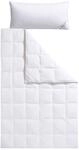 Haeussling Daunenbettdecke + Kopfkissen "Swiss Royal" Bettdecken-Set mit Kopfkissen,