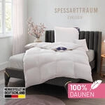 SPESSARTTRAUM Daunenbettdecke "Exklusiv, Bettdecken f&uuml;r Sommer und Winter, Decke"