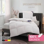 SPESSARTTRAUM Daunenbettdecke "Exklusiv, Bettdecken f&uuml;r Sommer und Winter, Decke"