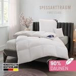 SPESSARTTRAUM Daunenbettdecke "First Class" extrawarm F&uuml;llung
