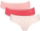 sloggi Hipster "GO Crush" mit Spitzendetails, Multipack