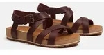 Timberland Sandale "MALIBU WAVES BACKSTRAP SANDAL" aus Leder