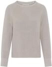 Strickpullover MARC O'POLO "aus Heavy-Weight-Organic-Cotton", Damen, Gr. XS, beige