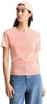 T-Shirt MARC O'POLO DENIM "aus weichem Rippjersey", Damen, Gr. XXS, peony pink,