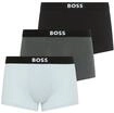 BOSS Trunk "3P Trunk BOSS ONE" mit unifarbenen Bund