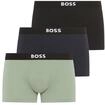 BOSS Trunk "3P Trunk BOSS ONE" mit unifarbenen Bund