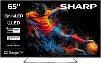 SHARP QLED Mini LED-Fernseher "4T-C65JPx", Energieeffizienz: E (A-G), bunt...