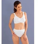 Minimizer-BH NATURANA, Damen, Gr. 80, Cup C, wei&szlig;, 90% Baumwolle, 10% Elasthan, BHs