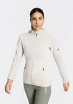 CMP Strickfleecejacke "KNITTED MELANGE HOODY WOMAN HOODY JACKET" mit Kapuze mit
