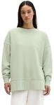 Sweatshirt MARC O'POLO "mit recycelter Baumwolle", Damen, Gr. XS, calm sage,