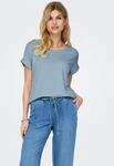 T-Shirt ONLY "ONLMOSTER &ndash; Kurzarmshirt mit Aufschlag und klassischem Look",...