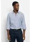 Langarmhemd OLYMP "OLYMP Casual, Regular Fit, Kent", Herren, Gr. S, Normaler...