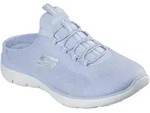 Sabot SKECHERS "SUMMITS-SIMPLY SWEET", Damen, Gr. 37, peri, hellblau, Textil, Schuhe