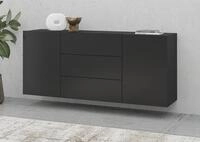 Home affaire Sideboard "Ava, Breite 140 cm, h&auml;ngend und stehend montierbar" moderne