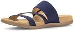 Pantolette GABOR "Pantolette", Damen, Gr. 36, blau, Schuhe Pantolette