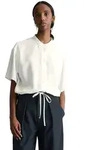 Kurzarmbluse MARC O'POLO DENIM "aus TENCELTM Lyocell", Damen, Gr. XS, silky...
