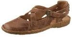 Sandale JOSEF SEIBEL "Rosalie 13", Damen, Gr. 43, beige (braun), Leder, used, Schuhe