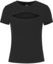 URBAN CLASSICS T-Shirt "Urban Classics Ladies Short Cut Out Tee" 1 Stk.