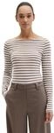 Langarmshirt MARC O'POLO "aus Organic-Cotton-Slub-Jersey", Damen, Gr. XXL, medium