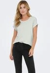 T-Shirt ONLY "ONLMOSTER &ndash; Kurzarmshirt mit Aufschlag und klassischem Look",...