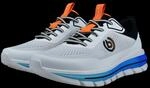 Sneaker BUGATTI "bugatti Sneaker Textil", Herren, Gr. 42, blau (wei&szlig;, schwarz),