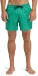 Boardshorts QUIKSILVER "Stretch Printed Volley 16", Herren, Gr. L, leprechaun spaced