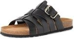 Pantolette TAMARIS, Damen, Gr. 36, schwarz, Glattleder, unifarben, Basic, Schuhe