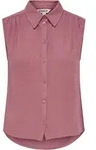 ONLY Blusentop "ONLSIESTA S/L LINEN BL SHIRT PNT NOOS" mit Leinen
