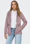 ONLY Parka "ONLLORCA LIFE CANVAS PARKA CC OTW" mit Kapuze mit Kordelzug in der...