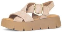 Gabor Keilsandalette, Plateau, Sommerschuh, Riemchensandale mit Kreuzbandage
