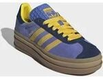 Sneaker ADIDAS ORIGINALS "GAZELLE BOLD", Damen, Gr. 40, night indigo, eqt gelb, real